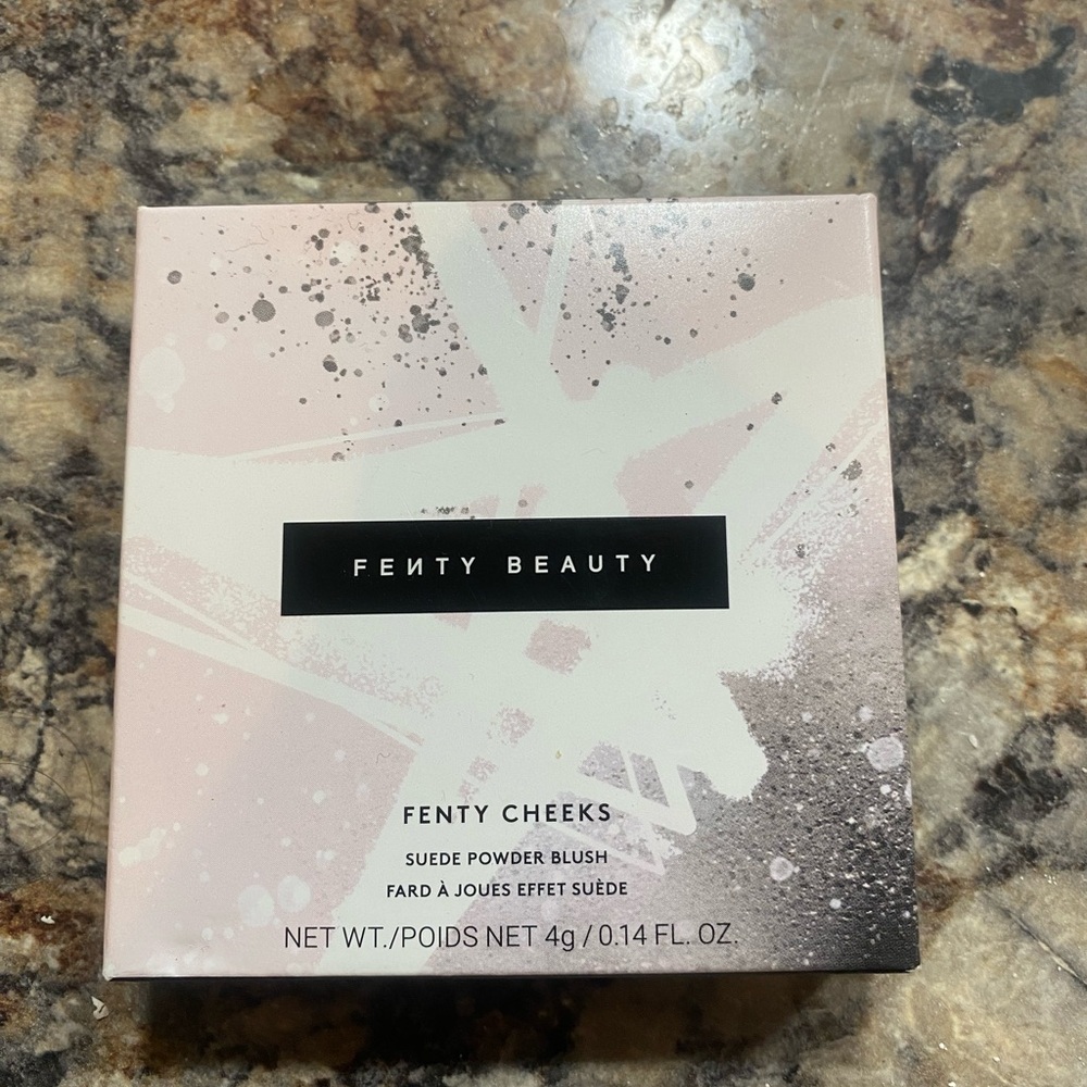 Fenty Beauty Suede Waterproof Powder Blush - “Petal Poppin”